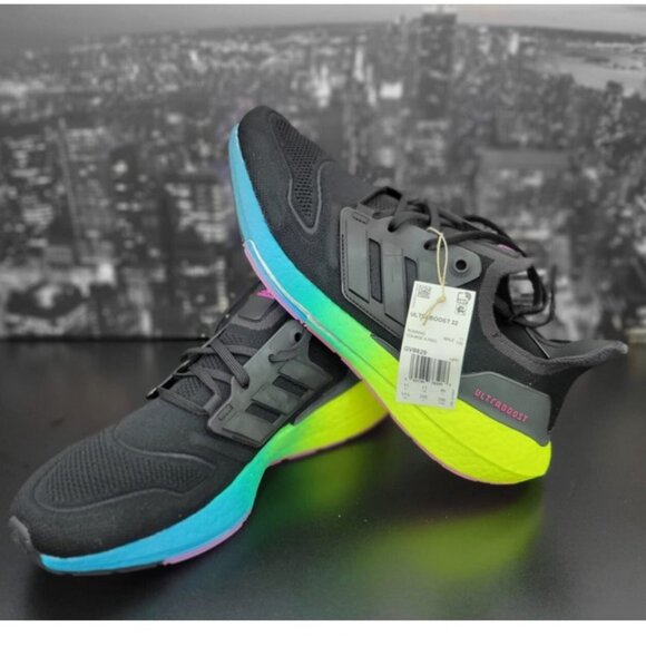 Adidas Ultraboost 22 Multi Color Sole #129304443 Size 12 - Picture 1 of 5